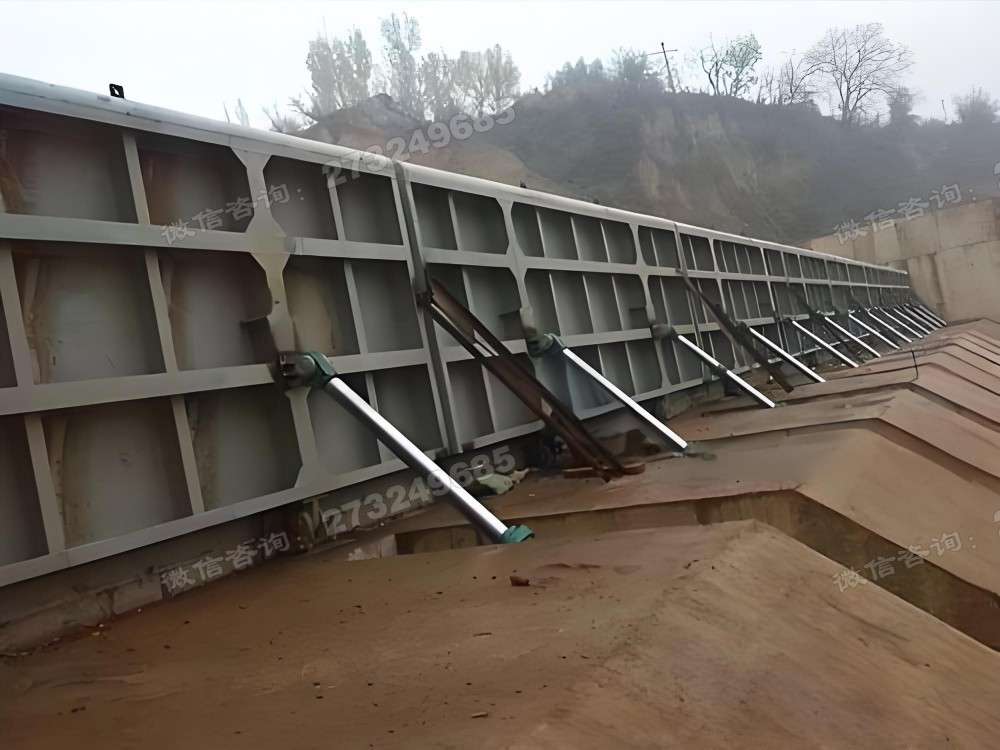和田地水利工程液压缸液压钢坝