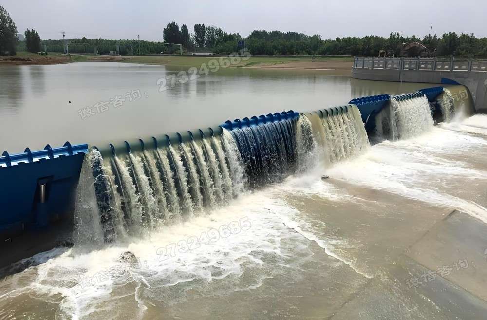 喀什地区景观瀑布液压钢坝